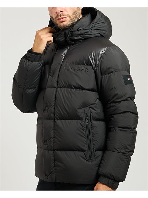 Tommy Hilfiger men's water-repellent down jacket with hood TOMMY HILFIGER | MW0MW40613BDS